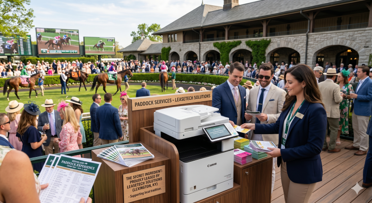 Tradition Meets Precision: Why Printer Leasing is the Secret Ingredient of the Keeneland Paddock Experience